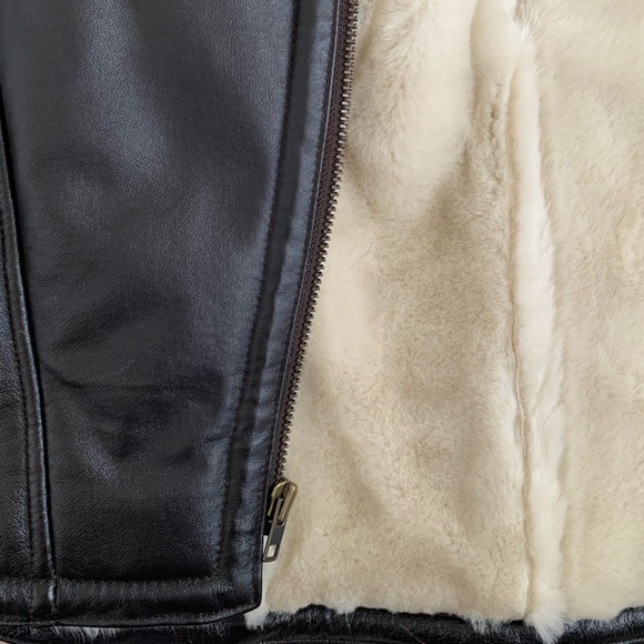 Wilsons Leather Vintage Hooded Jacket - Picture 5 of 6